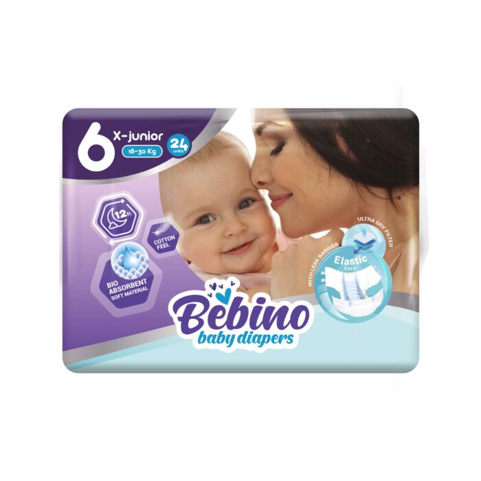 Bebino παιδικες πανες junior no5 11-25 kg 26 τμχ