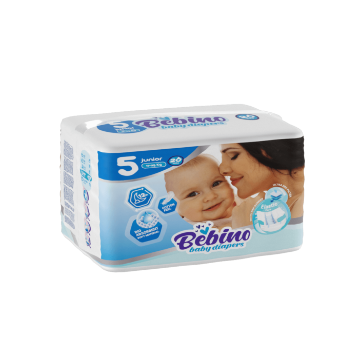 Bebino παιδικες πανες mini no2 3-6 kg 38 τμχ