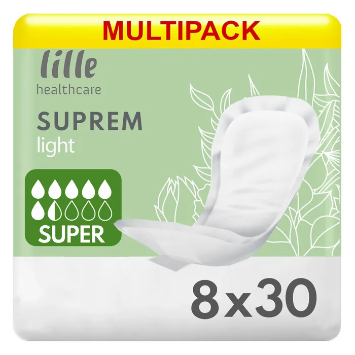 Σερβιέτες ακράτειας Lille Suprem Light Super 30 τε